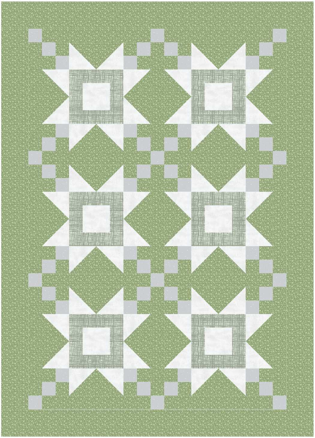 BL197 Sunflower Bees Quilt Kit SMALL