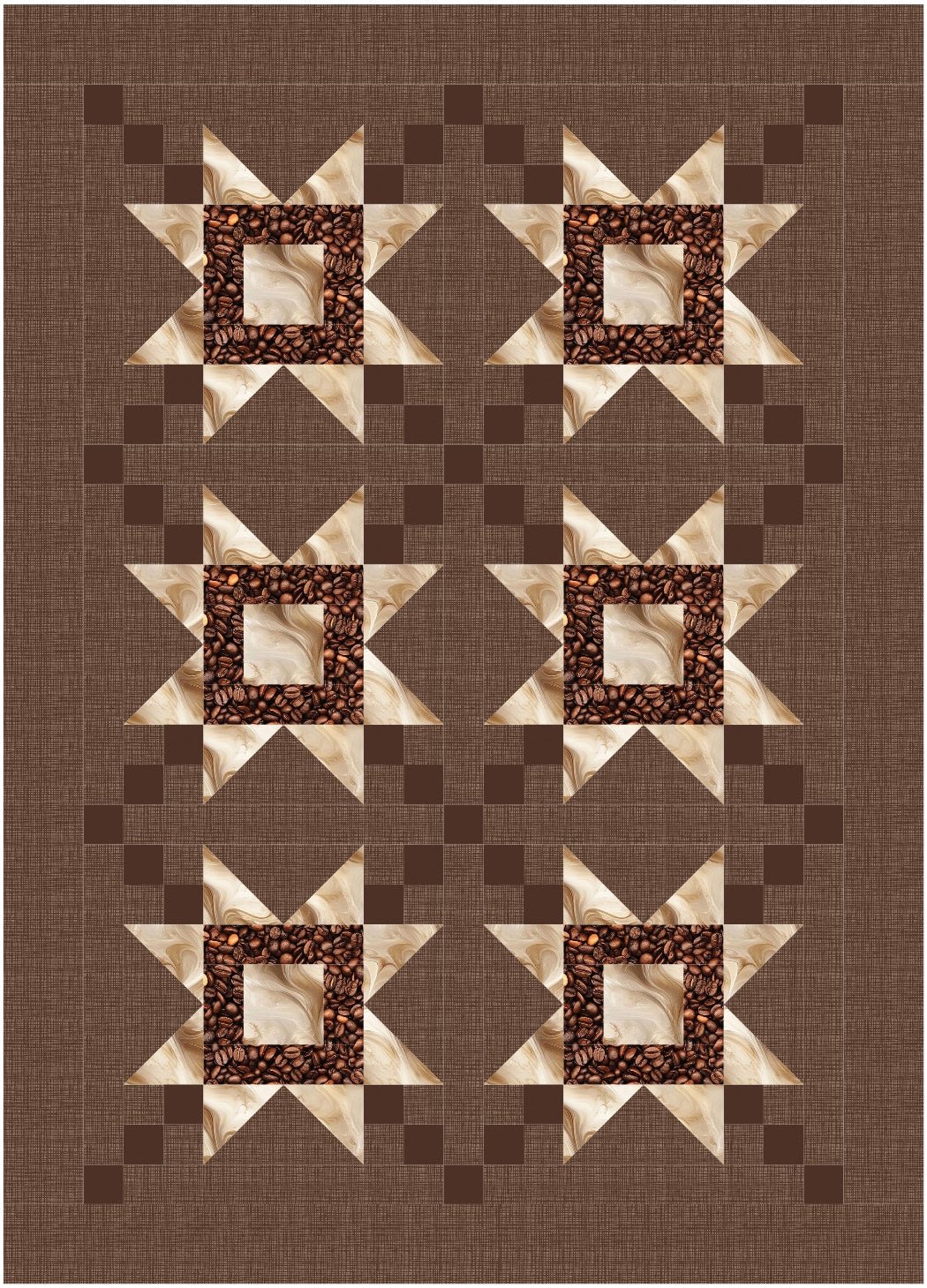 BL197 Sunflower Bees Quilt Kit 3 sizes