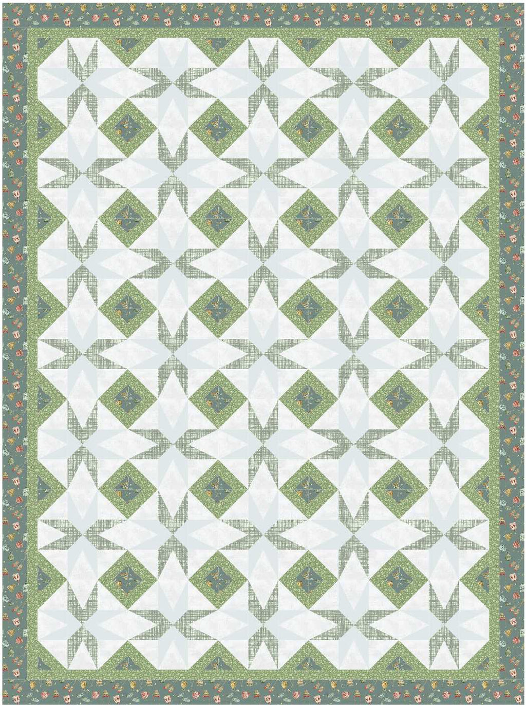 BL225 Super Nova quilt fabric kit LARGE