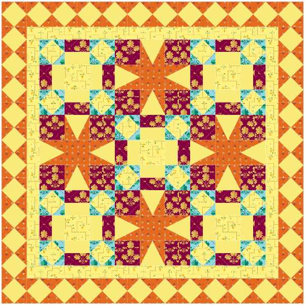 BL177 Sweet Dreams Quilt Kit S Norahs garden