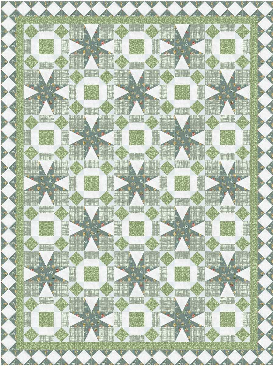 BL177 Sweet Dreams Quilt Kit LARGE