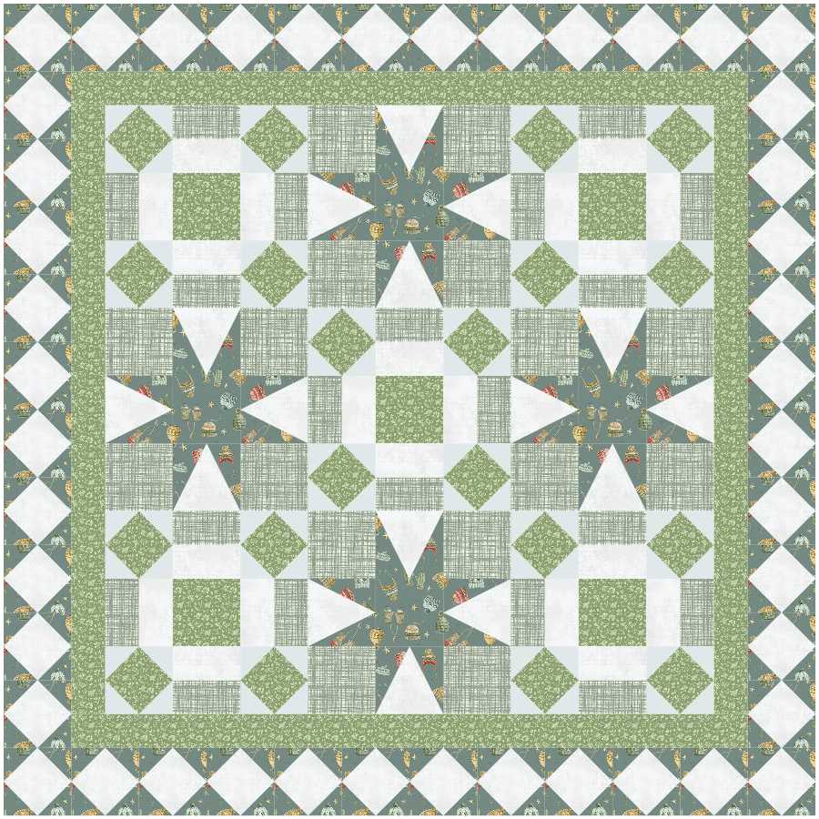 BL177 Sweet Dreams Quilt Kit SMALL