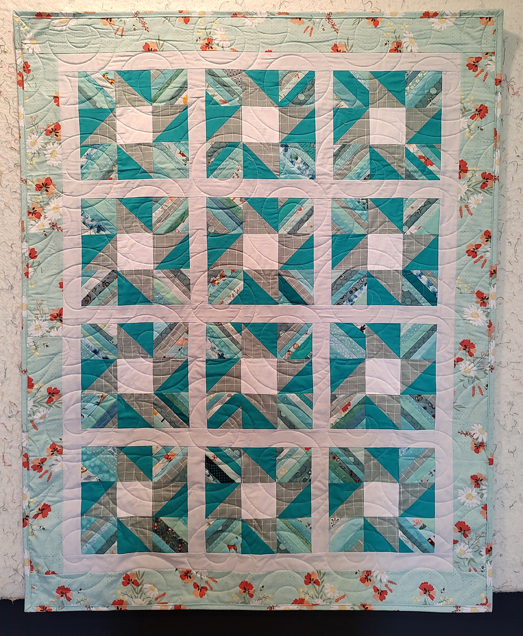 BL213 Sweetheart String Quilt pattern Accuquilt friendly in 3 sizes plus 11 more QUBE versions!