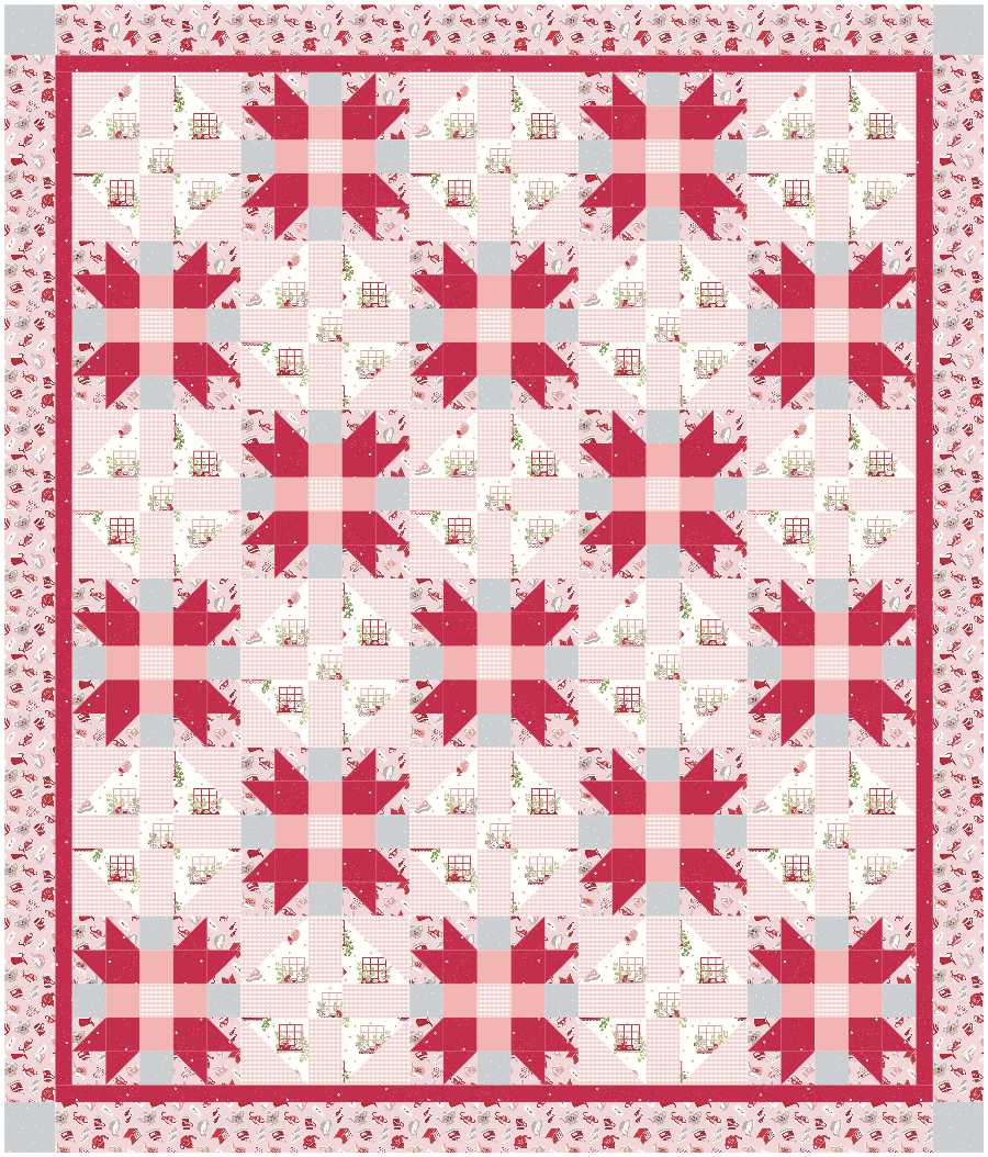 BL149 This Little Piggy Quilt Kit MEDIUM