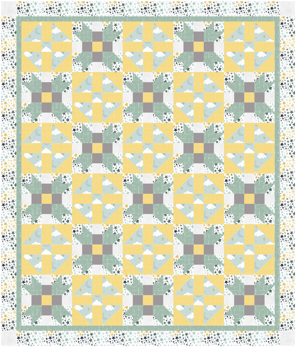 BL149 This Little Piggy Quilt Pattern PDF Accuquilt friendly in 2 sizes, rotary cutting instructions included.