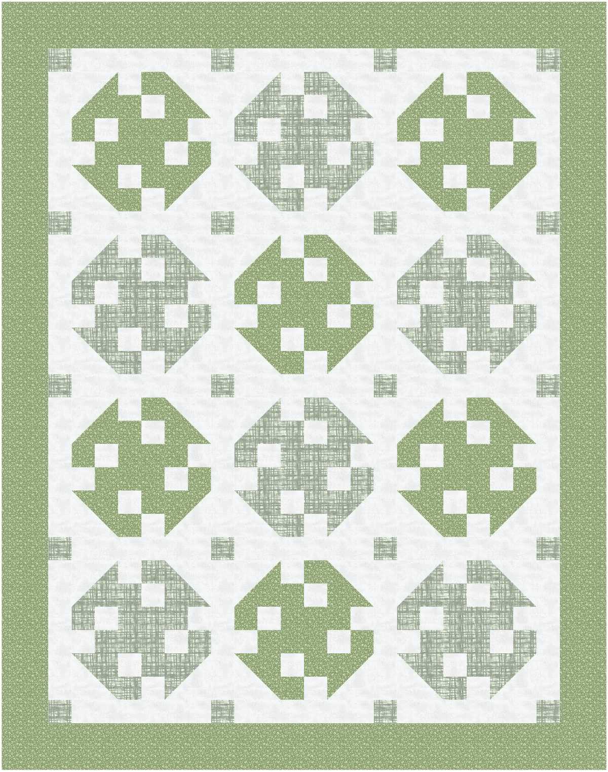 BL200 Tumbleweeds Quilt Kit LARGE