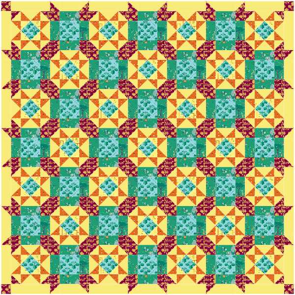 BL101 Underwater Quilt Kit 2 sizes
