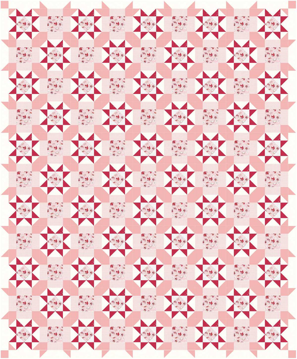 BL101 Underwater Stars Quilt Kit LARGE