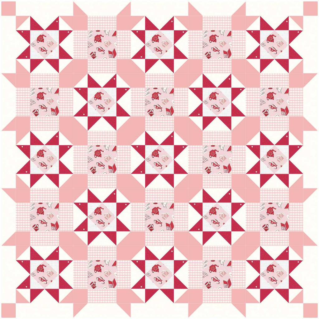 BL101 Underwater Stars Quilt Kit