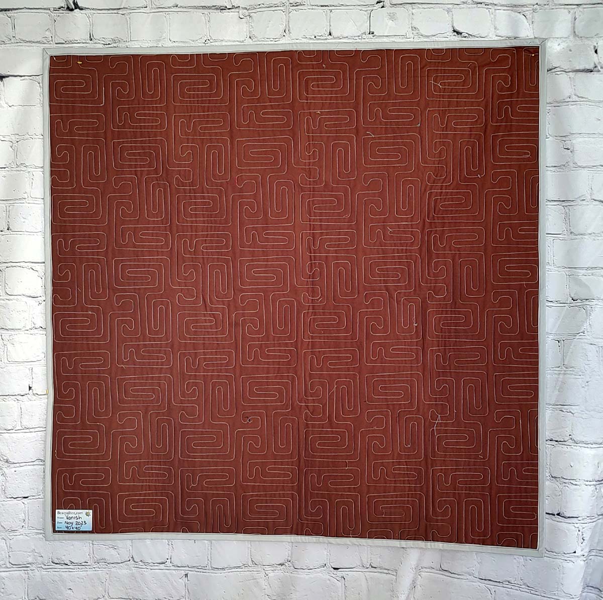 BL250 Vanishing Quilt pattern 3 sizes Accuquilt friendly rotary cutting included