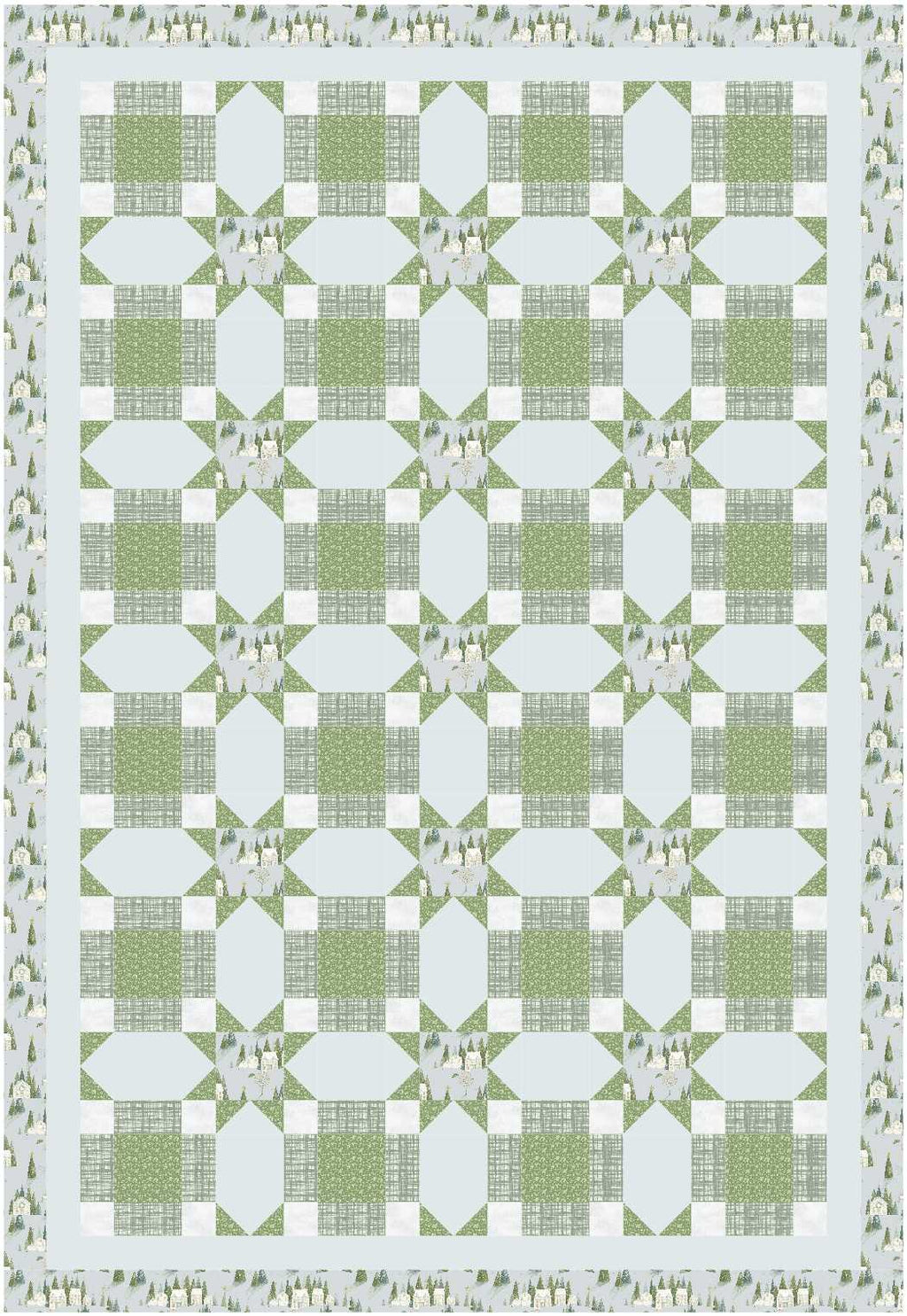 BL250 Vanishing Quilt fabric KIT MEDIUM