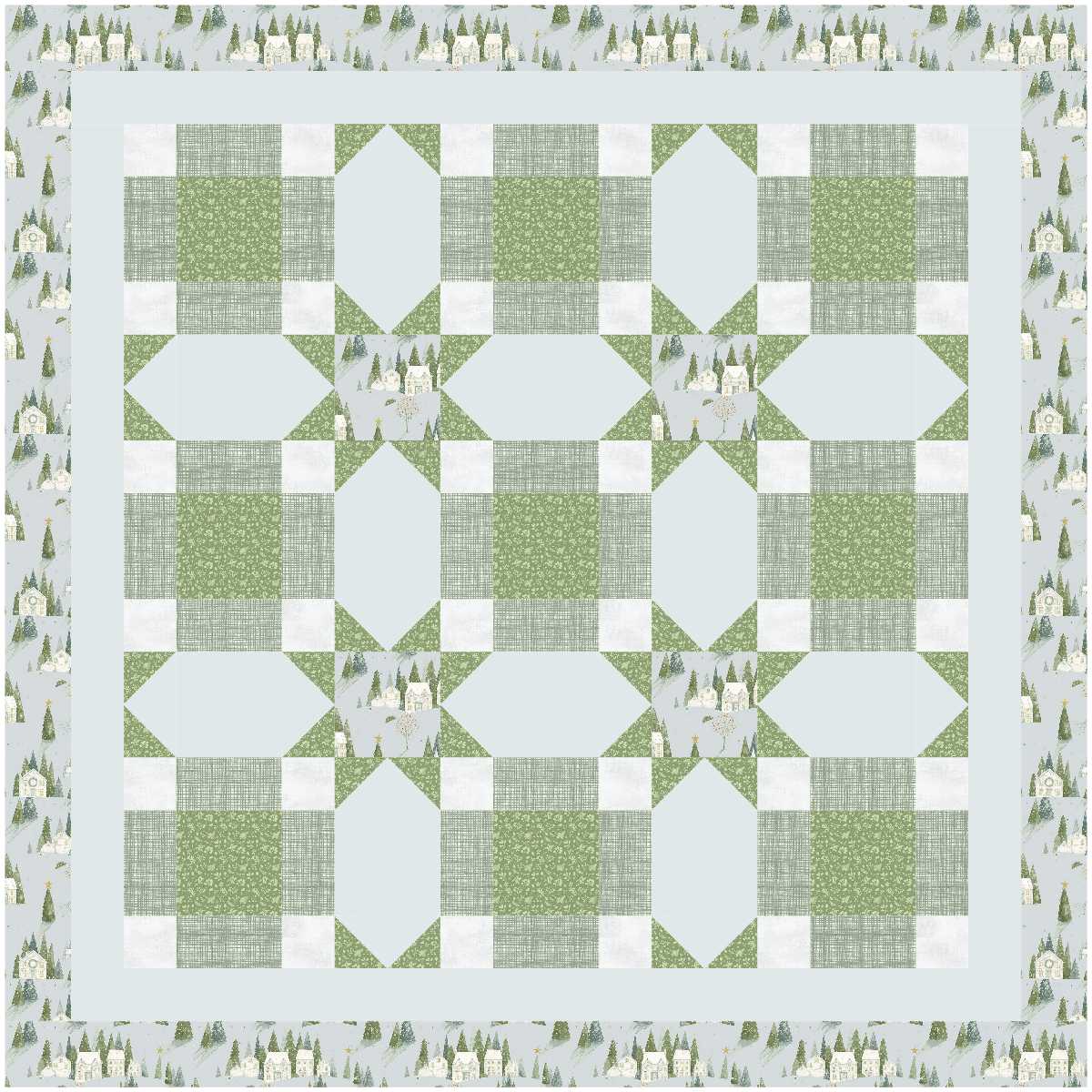 BL250 Vanishing Quilt fabric KIT SMALL