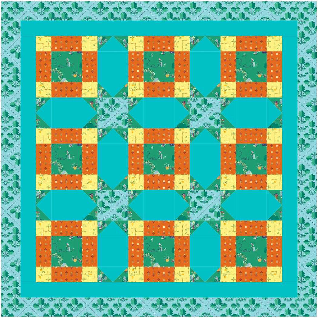 BL250 Vanishing Quilt KIT SMALL Noras Garden