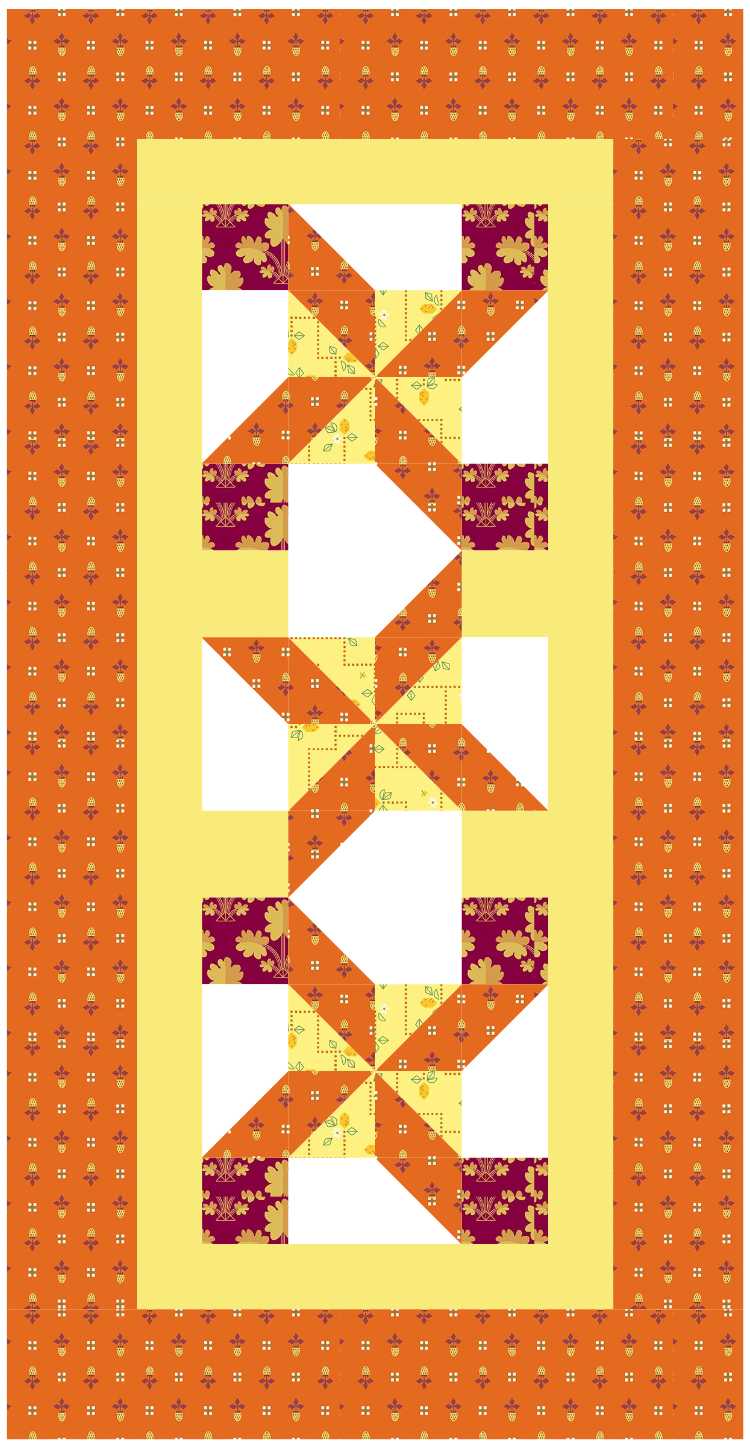 BL249 Waggle Dance Quilt KIT SMALL Norahs garden