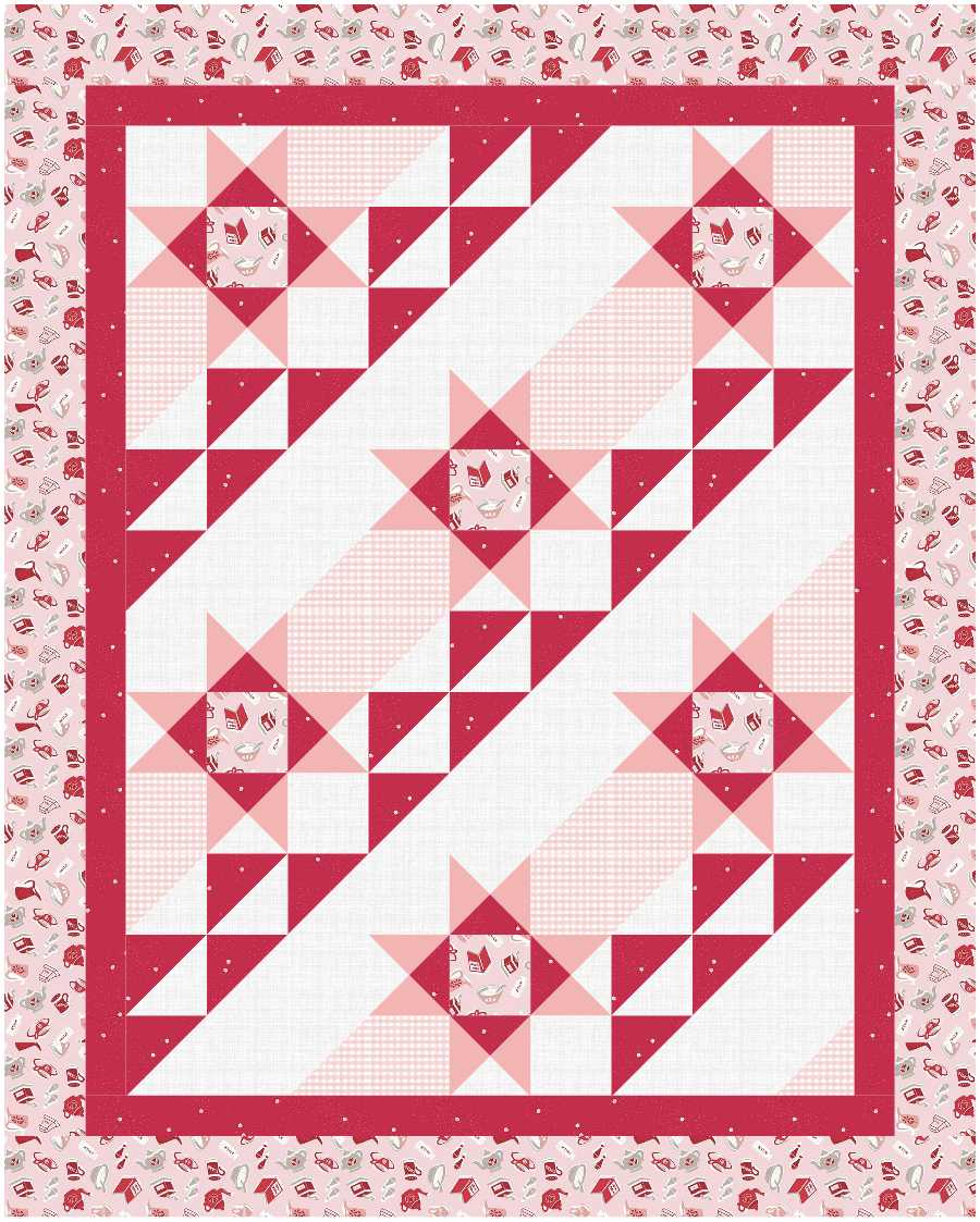 BL258 Warbler Quilt fabric KIT 3 sizes