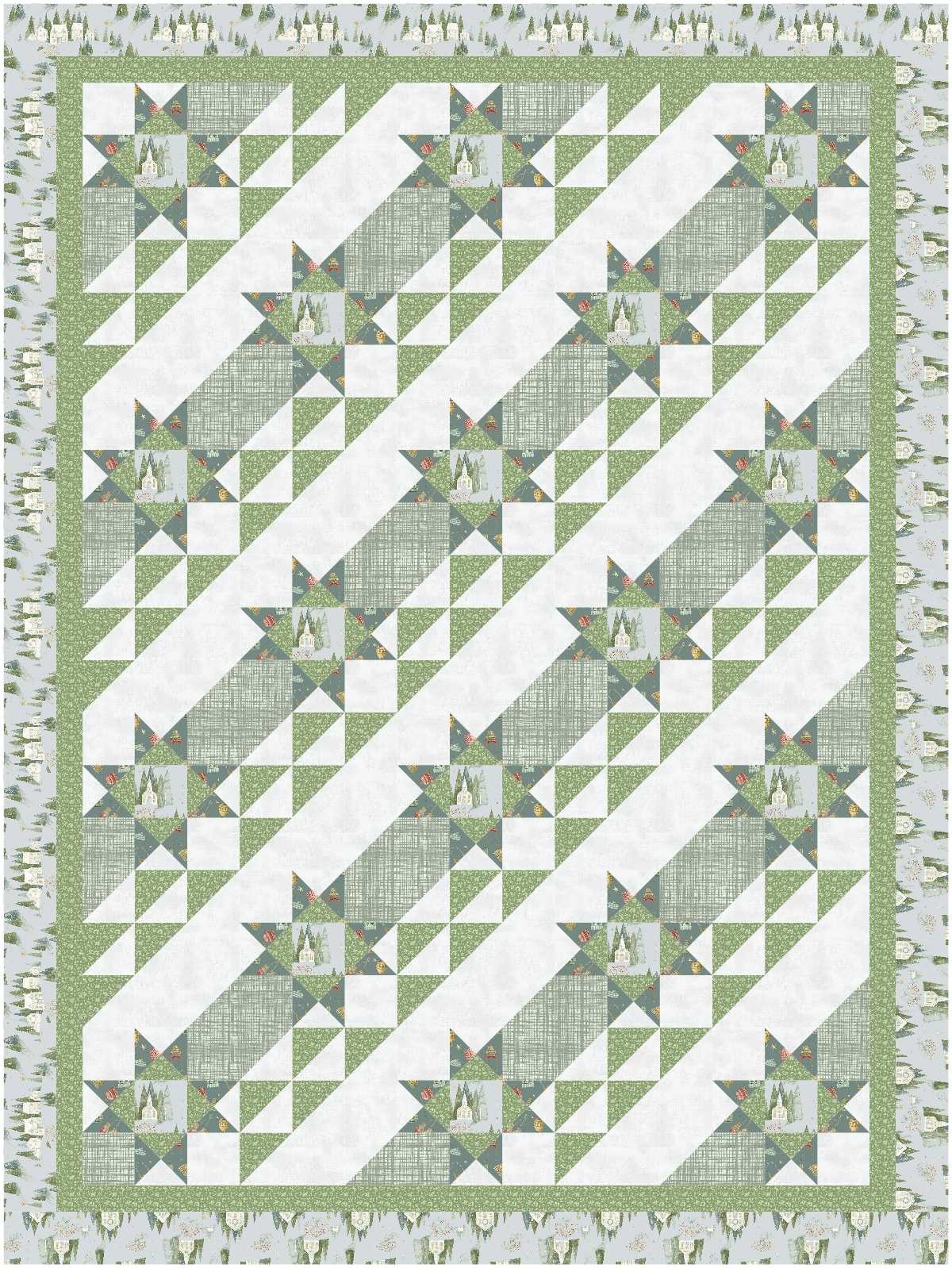 BL258 Warbler Quilt fabric KIT LARGE
