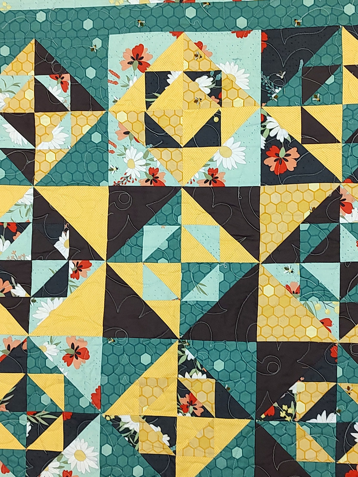 BL289 Wispy Wished Quilt pattern 3 sizes FQ Fat Quarter Friendly