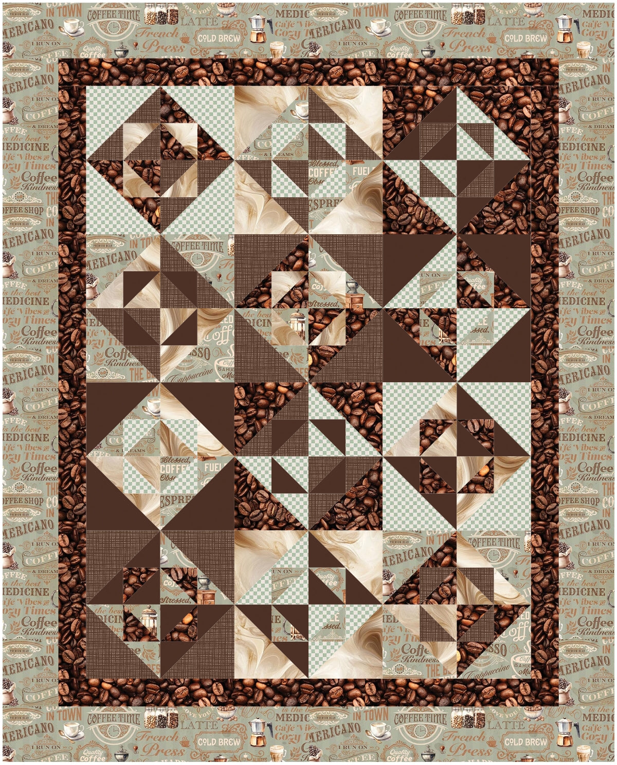 BL289 Wispy Wishes Quilt Kit 2 sizes