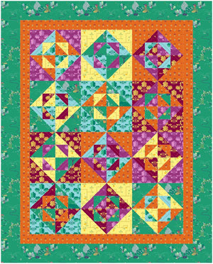 BL289 Wispy Wishes Quilt Kit M Norahs Garden