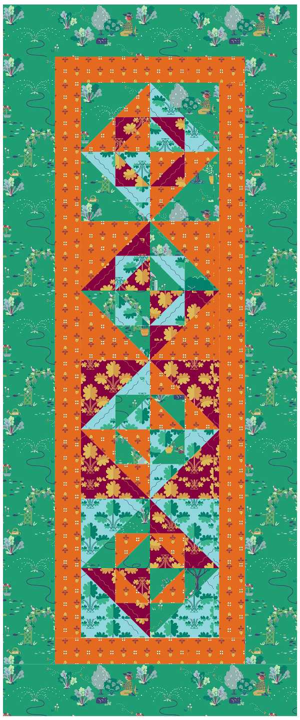 BL289 Wispy Wishes Quilt Kit S Norahs Garden