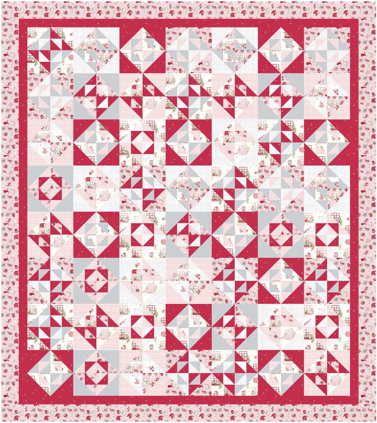 BL289 Wispy Wishes Quilt Kit LARGE
