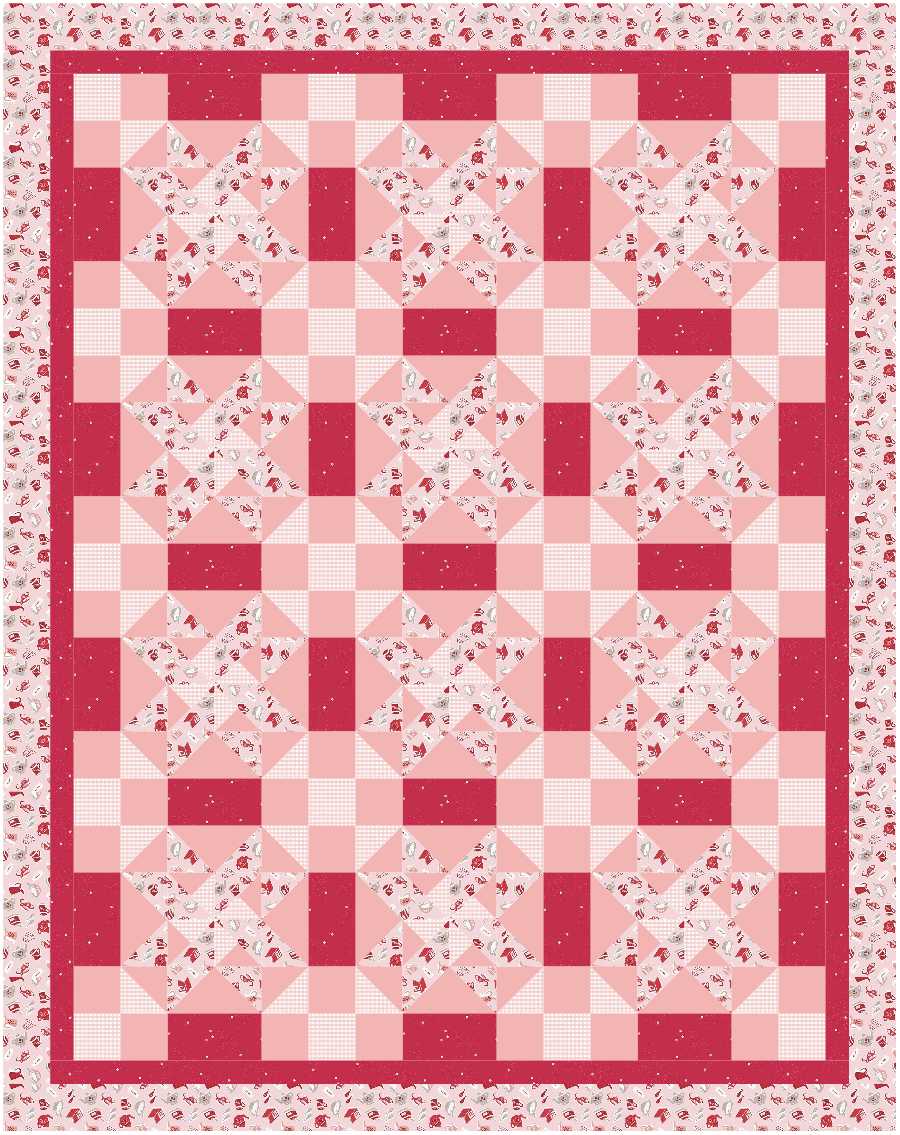 BL153 Zen Garden Quilt Kit LARGE