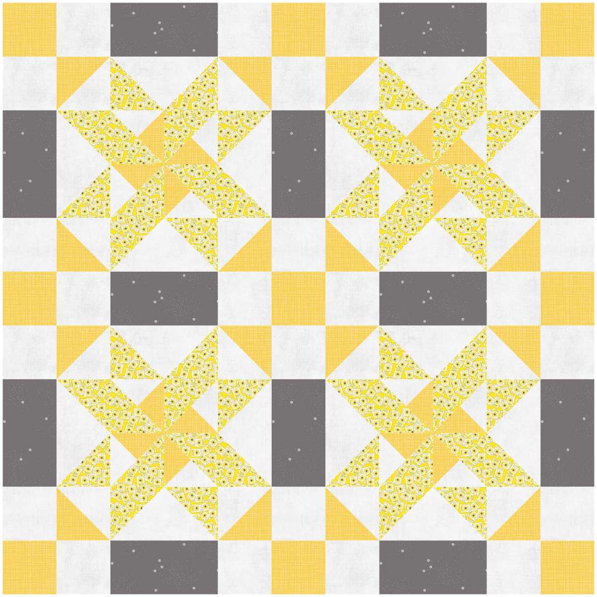 BL153 Zen Garden Quilt Kit SMALL Sunflower