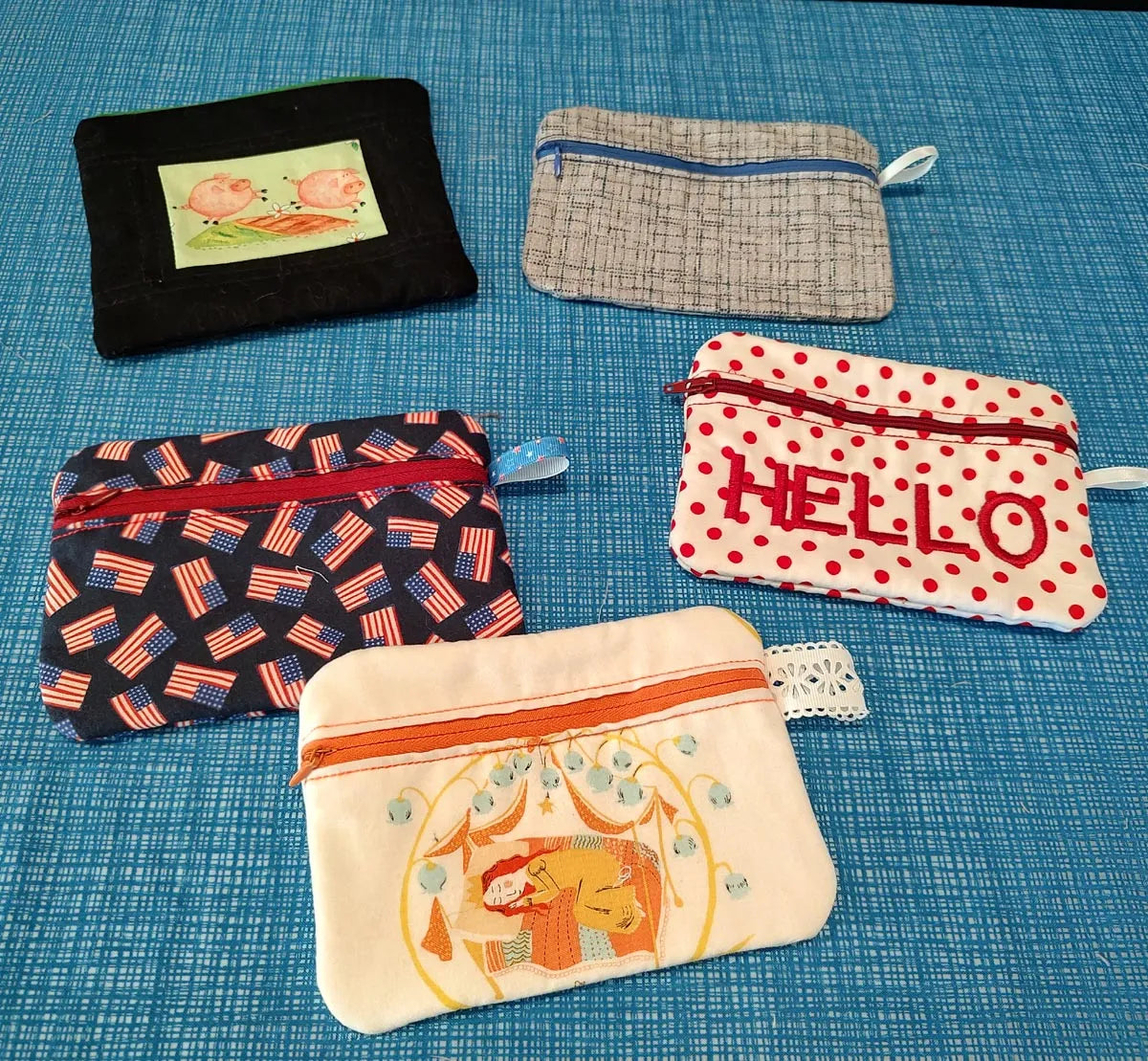 Zippered Purse Wallet