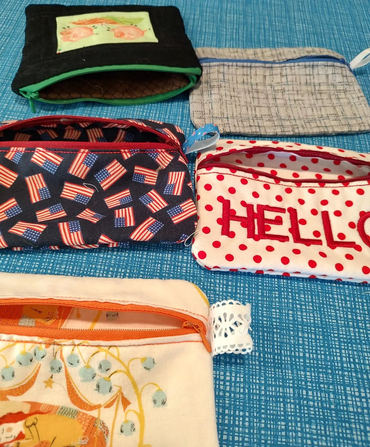 Zippered Purse Wallet