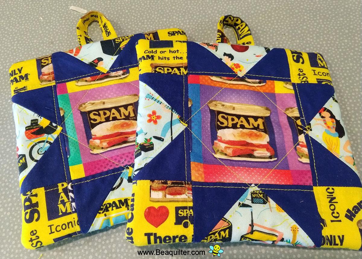 Have some SPAM potholders!